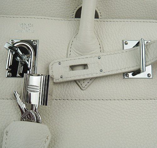 Cheap Hermes Birkin 42cm Replica Togo Leather Bag Beige 62642 - Click Image to Close